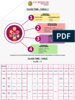 I F - Class Time Table 