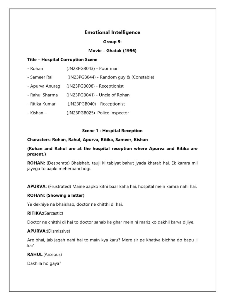 Group 9 script role play ghatak pdf