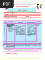 S2 MATEMATICA NOS UBICAMOS EN EL ESPACIO UTILIZANDO LAS EXPRESIONES DERECHA- IZQUIERDA