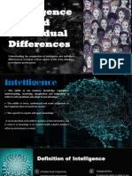 Introduction To Intelligence and Individual Differences 1