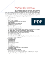Cơ Sở Và Văn Hóa Việt Nam