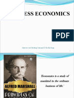 Slide 1. Introduction To Business Economics
