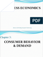 Slide 3. Demand Related and Consumer Behavior
