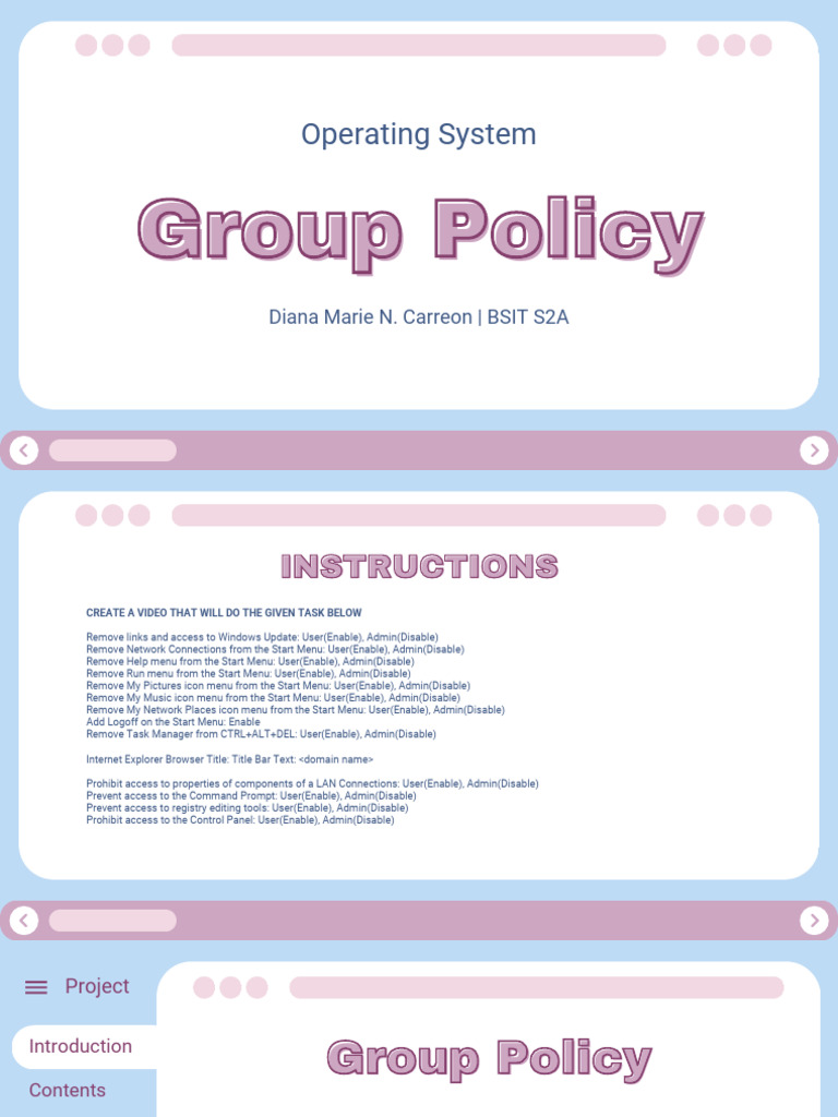 Group Policy Management for Windows | PDF | Group Policy | Computing ...