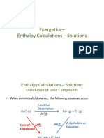 M1-6D - Enthalpy Calculations-Solutions