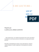 Fiche de Lecture de Droit