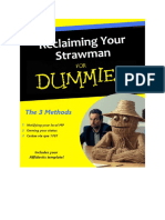 Reclaiming Your Strawman Book