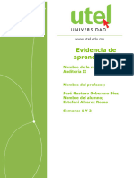 Auditoría - II - Evaluación - 1 Estefani Alvarez