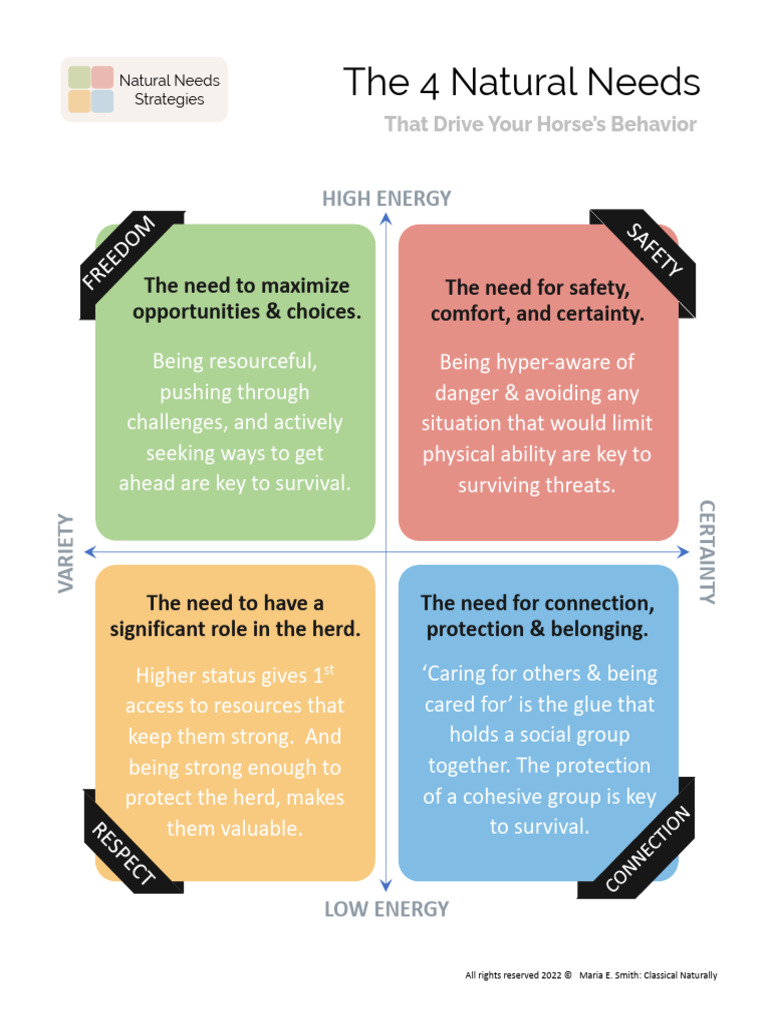 1 4 Natural Needs | PDF