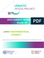 2023.workbook - Maths Literacy Grade 10