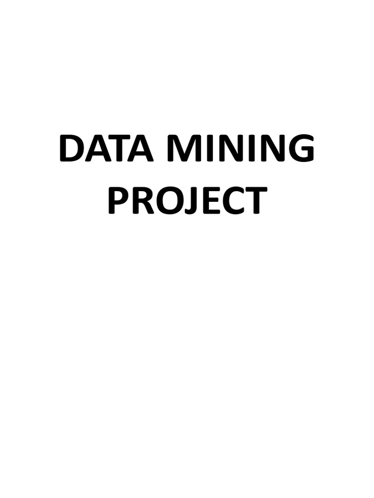 Great Learning DATA MINING PROJECT | PDF | Principal Component Analysis ...