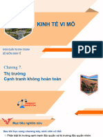 MICRO - CH7 - C NH TRANH KHÔNG HOÀN TOÀN - SV Edit 12-7-2022