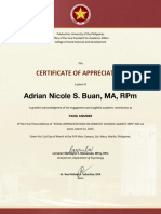 Certificate GRP 3