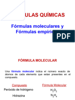 Fórmula Empírica y Molecular