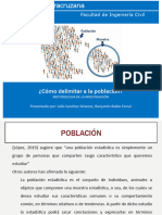 5. Como delimitar a la población