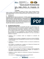 Informe Revista de Evaluación Del Desempeño