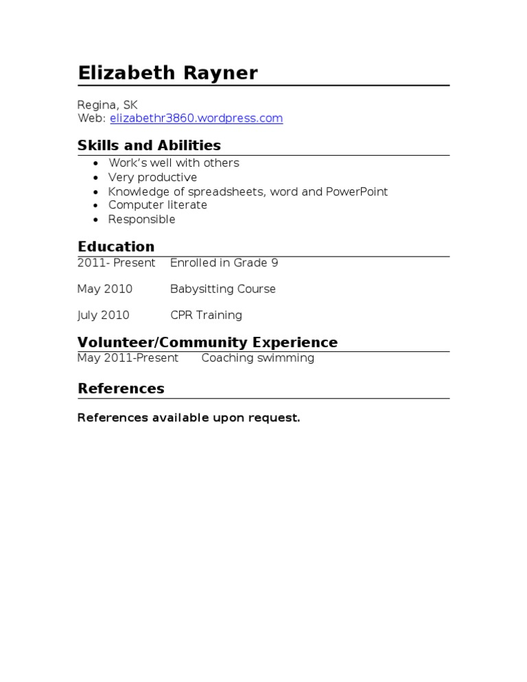 Resume Blog | PDF