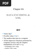 Chapter 4A Data Encoding and XML