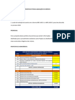 PROPOSTA TÉCNICA AVALIAÇÃO DE IMÓVEIS