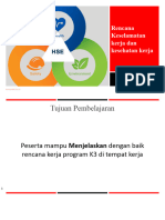 Sesi 6 - Rencana Kerja Keselamatan Dan Kesehatan Kerja - Rev