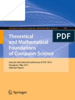 Theoretical and Mathematical Foundations of Computer Science [Anthology]