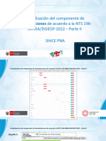 Actualización Del Componente de MINSA/DGIESP-2022 - Parte II Sihce Pna