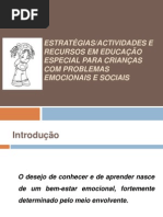 Emoções Educação Especial