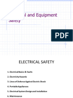 Electrical and Equipment Safety