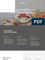 Health and Wellness Health & Wellness Website in White Green Sleek Corporat - 20240406 - 232221 - 0000