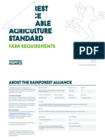 SA S SD 1 V1.3 2020 Sustainable Agriculture Standard Farm Requirements - Rainforest Alliance