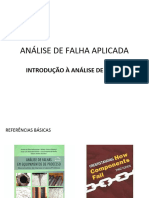 Introdução A Análise de Falhas