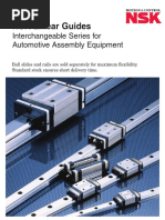 NSK Linear Guides: Interchangeable Series For Automotive Assembly Equipment