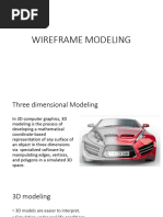 Wireframe Modeling