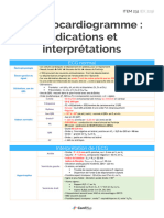 231R - ELECTROCARDIOAGRAMME. INDICATIONS ET INTERPRETATIONS