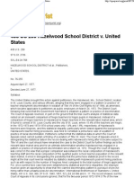 Hazelwood School District v. United States
