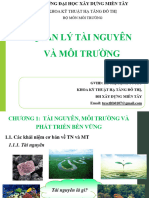 Chuong 1&2 - QL Tai Nguyen&Moi Truong - Bach Tuyet