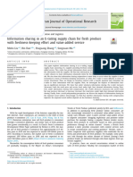 Information Sharing in An E-Tailing Supply Chain For Fresh Produce With Freshness-Keeping Effort and Value-Added Service