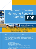 California Tourism Marketing Renewal Campaign
