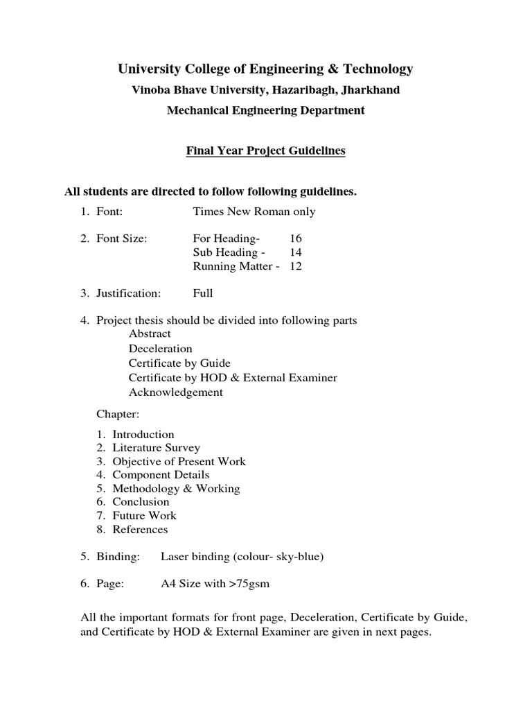 UCET-MED Project Guidelines | PDF | Vocational Education | Engineering