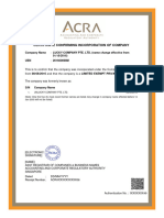 Section 17 Certificate of Incorporation | PDF