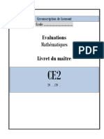 New Livret Maitre Debut CE2 Maths Format PDF