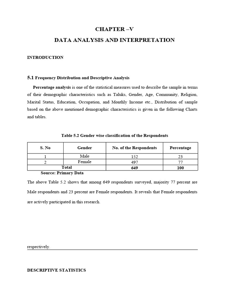 Interpretation For Maha Data | PDF | P Value | Chi Squared Test