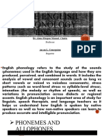 The English Phonology