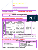 SESIÓN ORGANIZAMOS LOS DATOS EN TABLAS