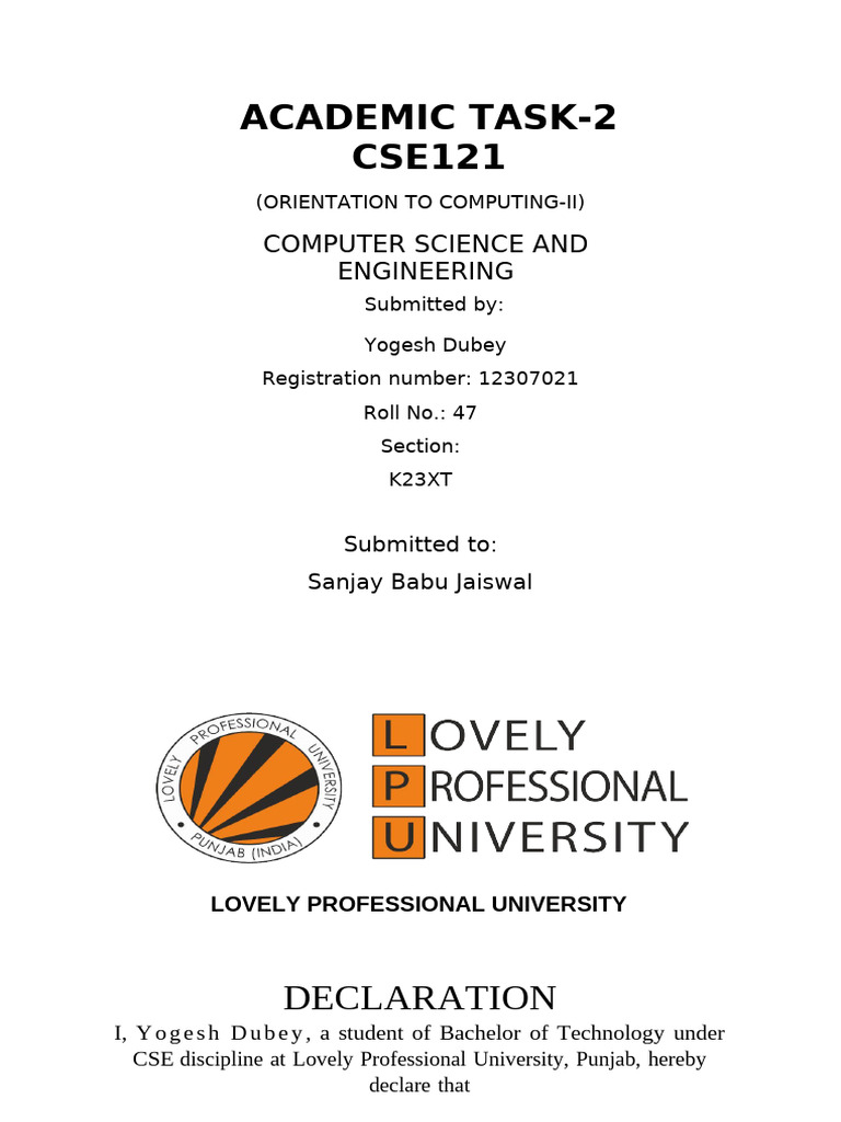 Yogesh CA2 | PDF | Software Testing | Computer Science