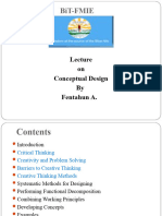 Chapter 4 Conceptual Design