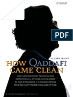 Prados 2005 How Qaddafi Came Clean