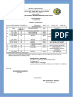 Attendance Sheet