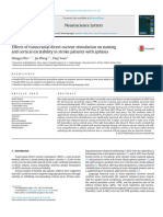 Effects oftDCS On Naming and e Cortical Exitability in Stoke Patients With Aphasia