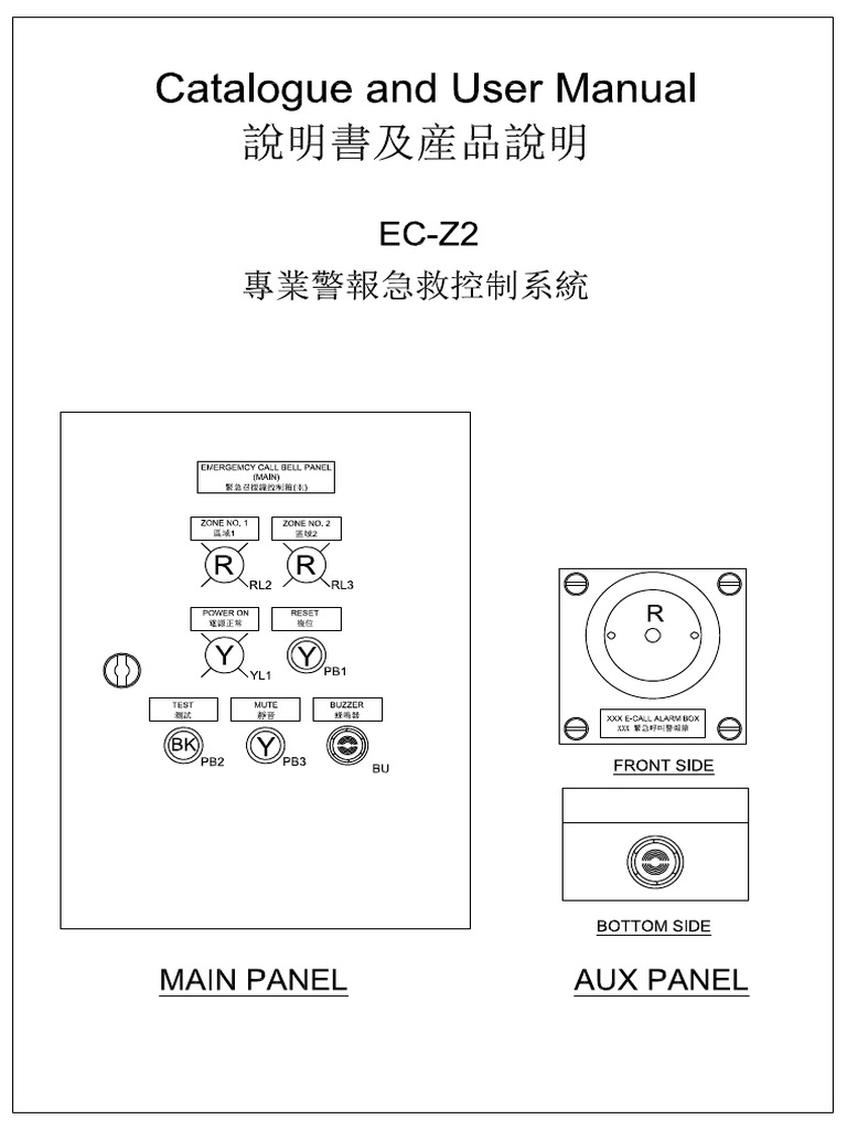EC-Z2-P 說明書 | PDF